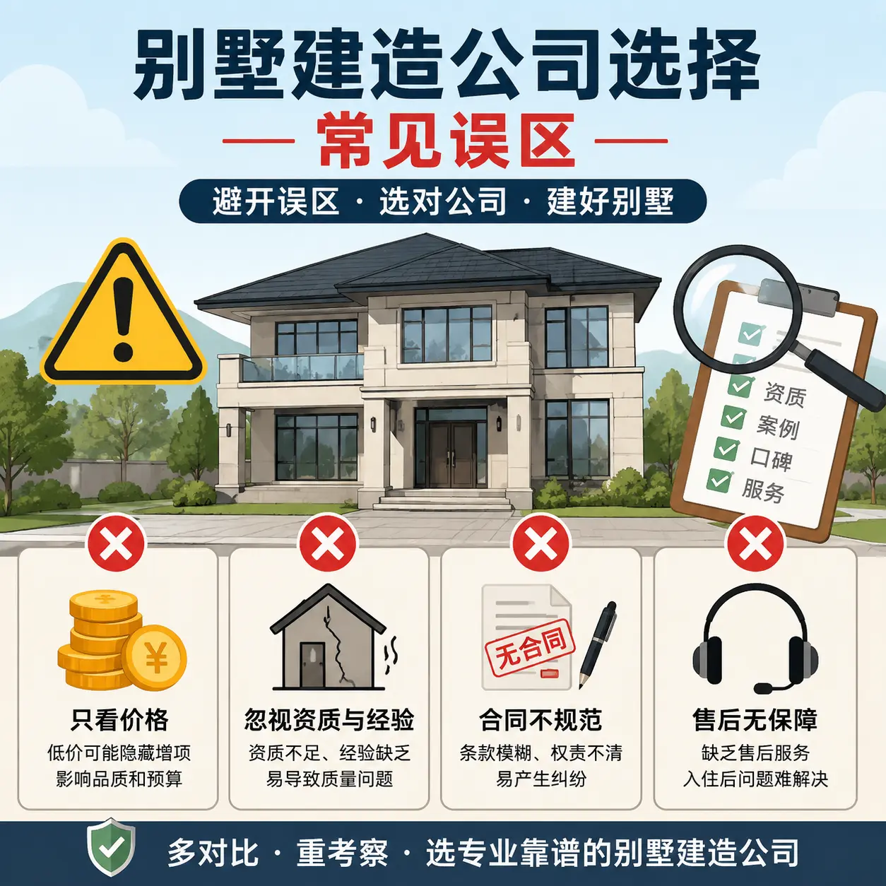 锦屏 别墅建造公司推荐：了解市场行情与服务内容