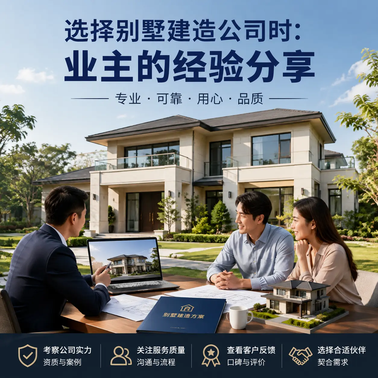 选择别墅建造公司时: 锦屏 业主的经验分享