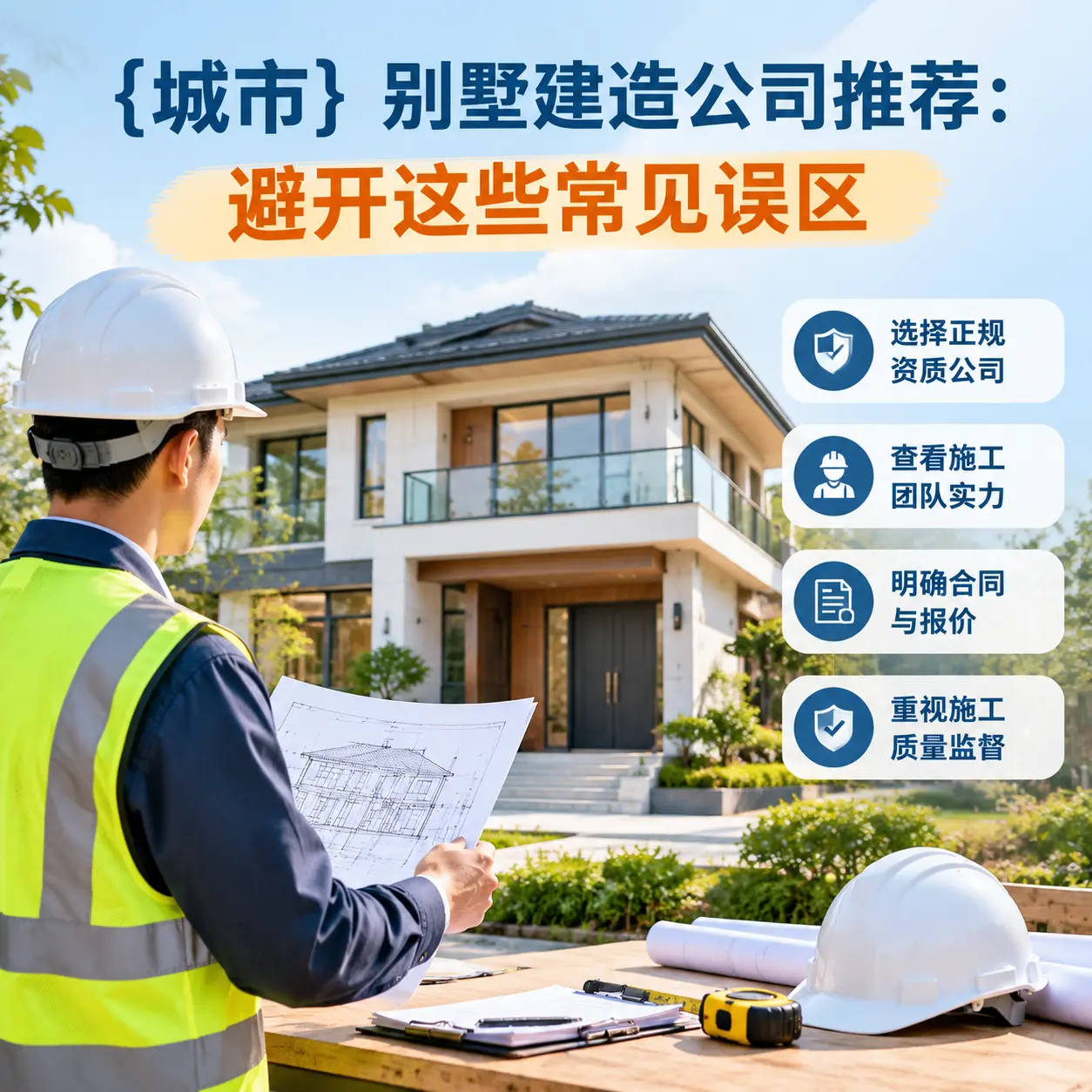 锦屏 别墅建造公司推荐:避开这些常见误区