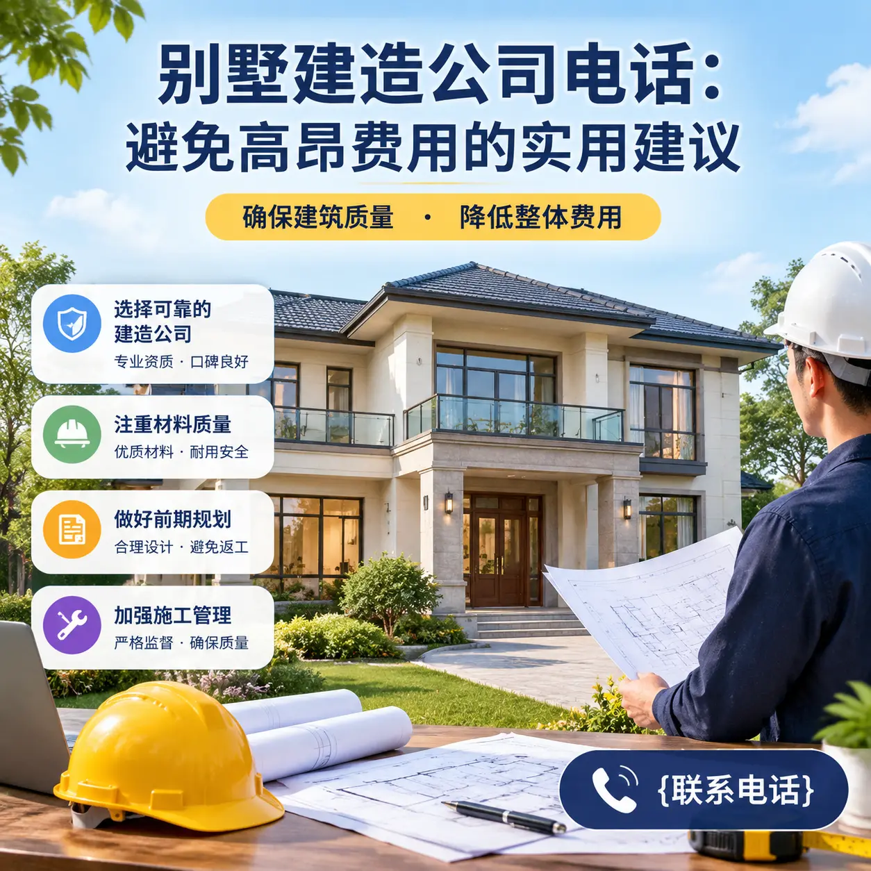 锦屏别墅建造公司电话：避免高昂费用的实用建议