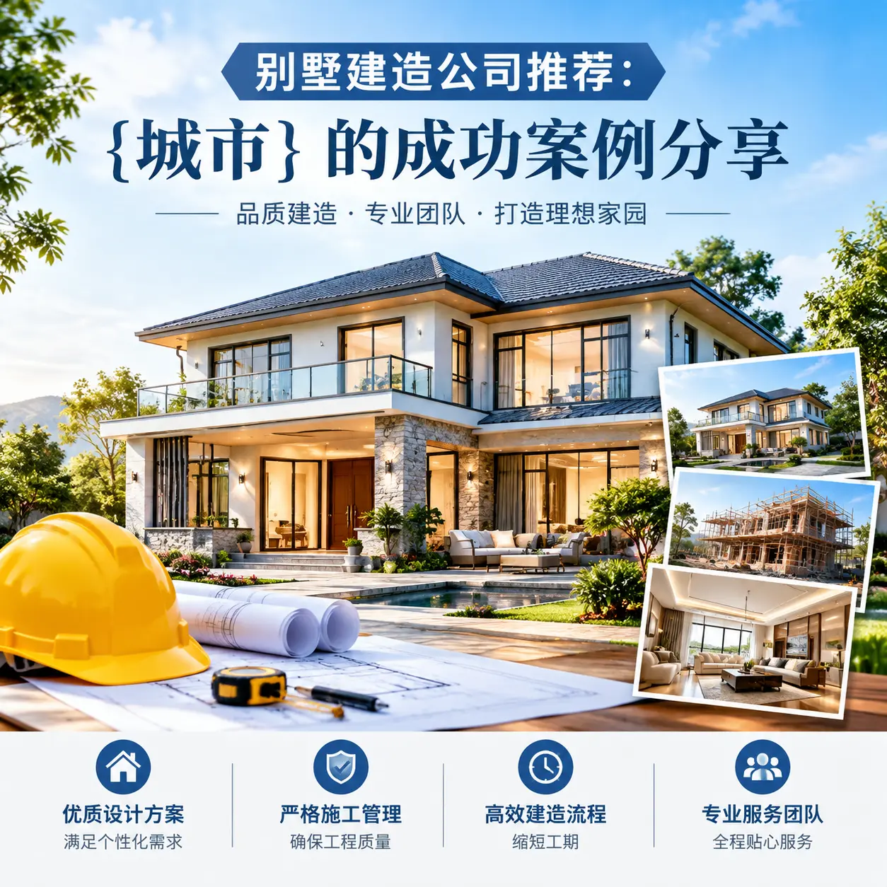 别墅建造公司推荐: 锦屏 的成功案例分享