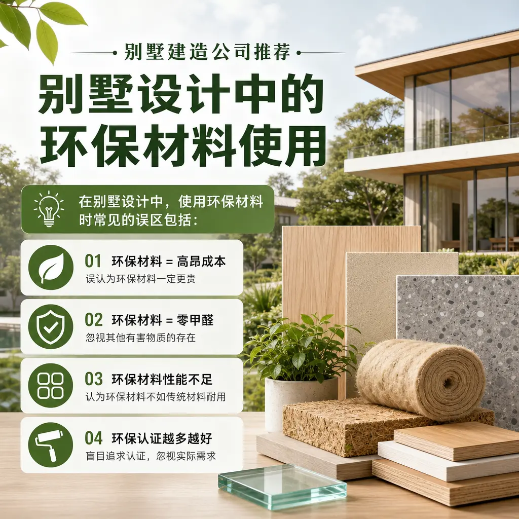 别墅建造公司推荐： 锦屏 别墅设计中的环保材料使用